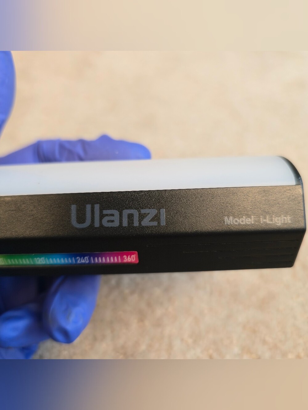 Ulanzi I-Light RGB Light Wand, 360° Full Color Magnetic Mini Photography